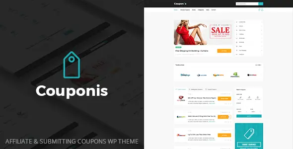 Couponis – Affiliate & Submitting Coupons WordPress Theme Couponis – Affiliate & Submitting Coupons WordPress Theme