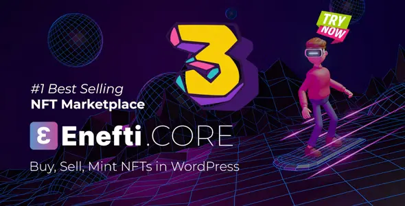 Enefti – NFT Marketplace Theme