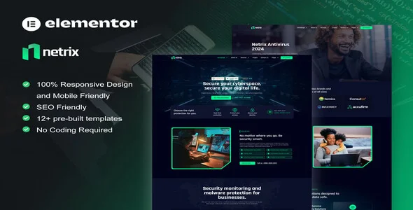 Netrix-Cyber-Security-Services-Elementor-Template-Kit.webp Netrix