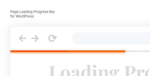 Laser – Page Loading Progress Bar for WordPress