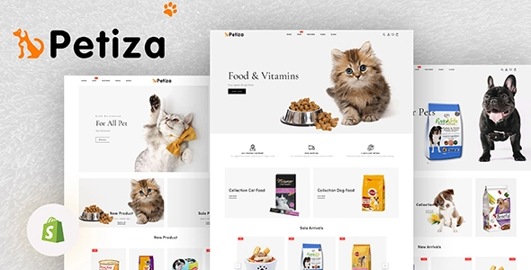 Petiza – Pets Food Shop Responsive Shopify Theme