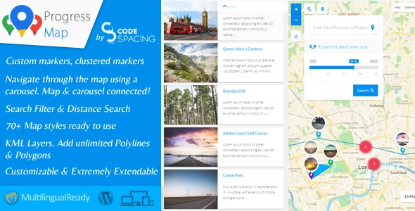 Progress Map Wordpress Plugin Progress Map Wordpress Plugin